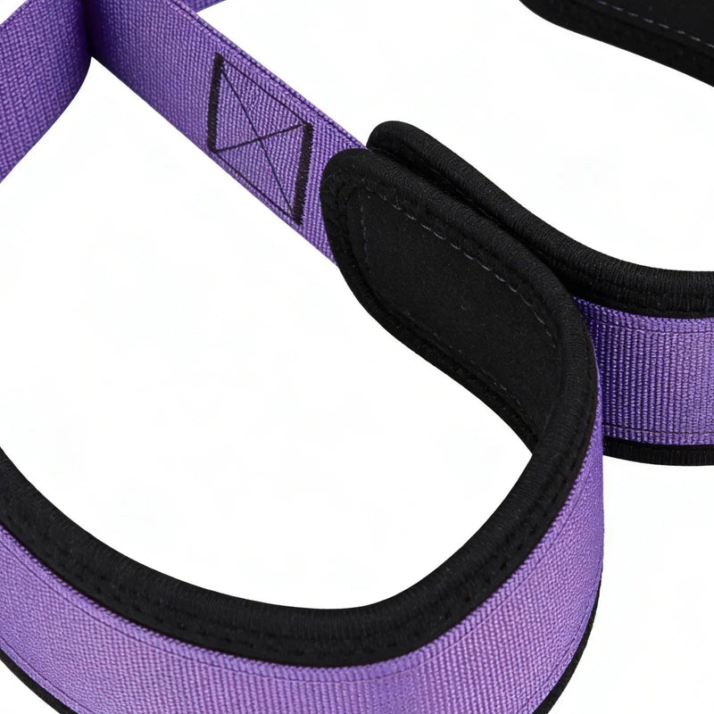 Total Body Pedal Resistance Band Trainer – Elastic Leg & Arm Workout System with Foot Pedals & Handles