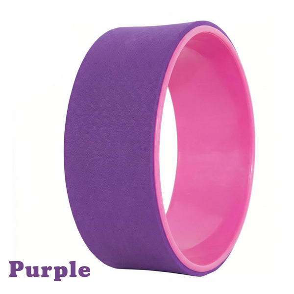 12” Yoga Wheel Back Roller – Deep Tissue Stretching & Back Pain Relief Tool