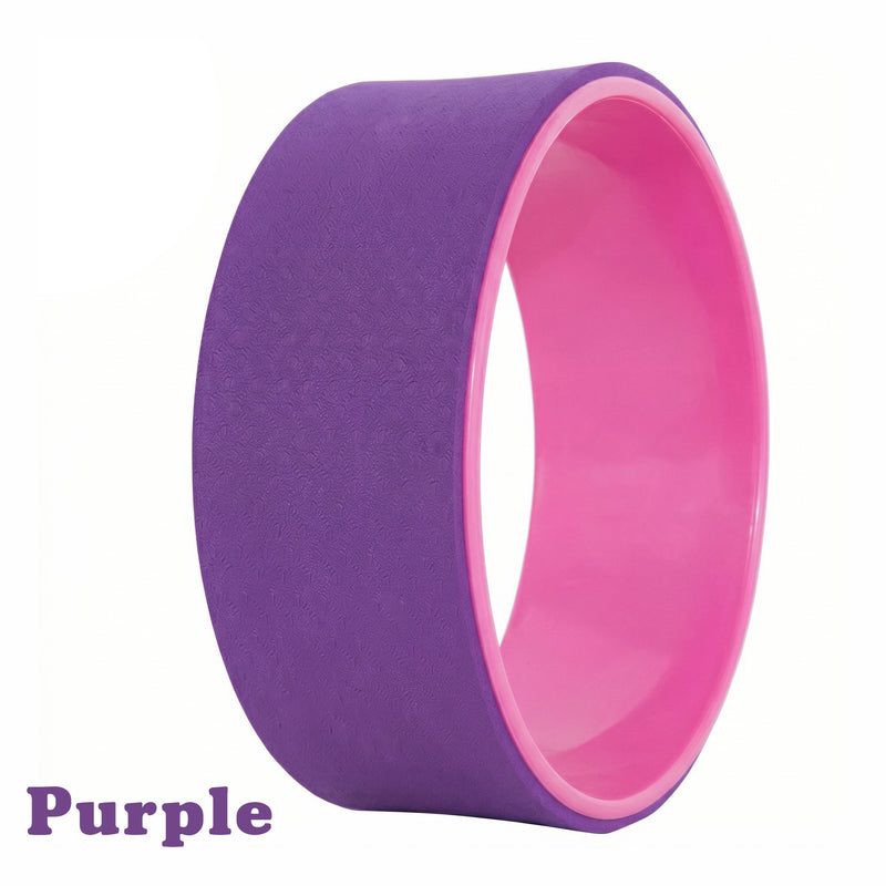 12” Yoga Wheel Back Roller – Deep Tissue Stretching & Back Pain Relief Tool